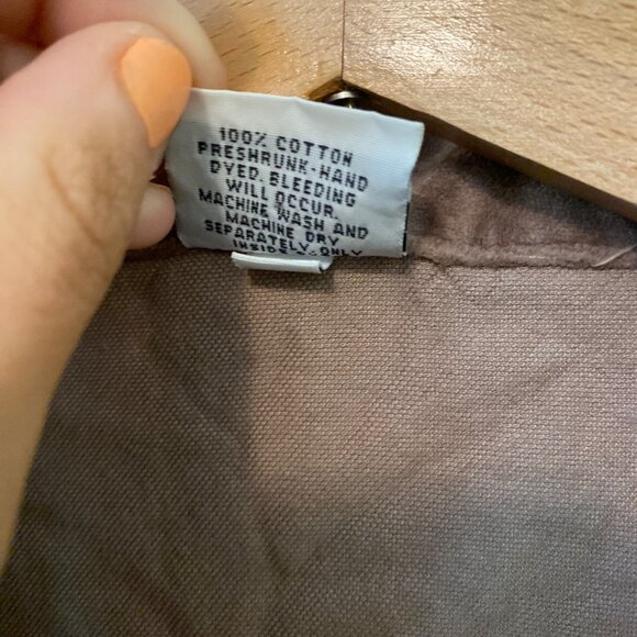 Vintage Women's CP Shades 100% Cotton Tan Button Up Jacket Size Medium - Picture 5 of 5